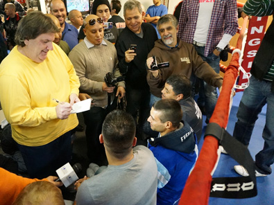 Matthysse abre campamento para la prensa el martes 15