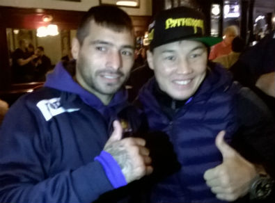 Los guerreros cara a cara