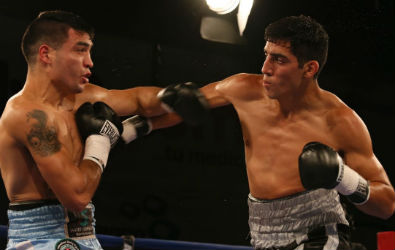 Amitrano dominÃ³ a DomÃ­nguez. (Foto: Gustavo Arce)